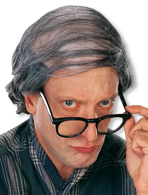 Halbglatze Perücke 3 Halbglatze Perücke