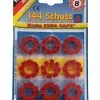 18 Munitionsringe A 8 Schuss -Outlet-Horror-Shop 36 munitionsringe a 8 schuss monition fuer spielzeugwaffen munition fuer pistolen und gewehre an fasching 15486 2