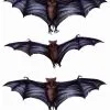 3D Fledermaus Fenster Sticker 3er Set -Outlet-Horror-Shop 3d fledermaus fenster sticker 3er set 3d halloween sticker bat motive 37781 01