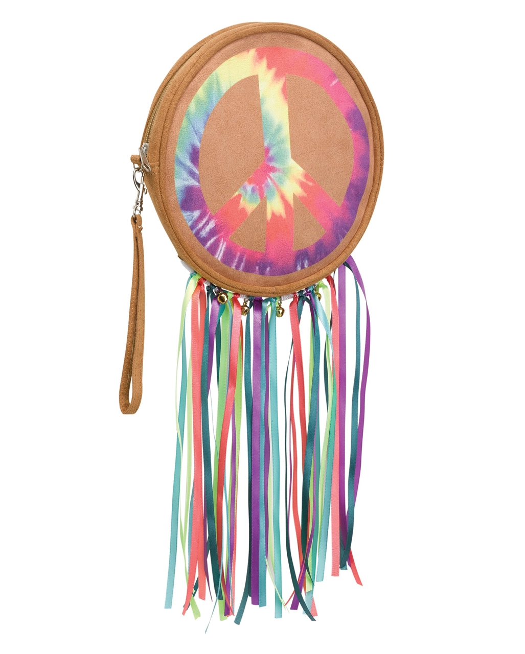 60s Tamburin Peace Tasche Mit Fransen 3 60s Tamburin Peace Tasche Mit Fransen