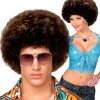 Afro Perücke Medium Braun 2 Afro Perücke Medium Braun -Outlet-Horror-Shop afro peruecke medium braun afro amerikaner frisur fuer fasching lockenperuecke karneval braun 17291 001