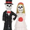 Salz & Pfefferstreuer Love Never Dies -Outlet-Horror-Shop alz und pfefferstreuer love never dies skelett brautpaar tischdekoration 27823