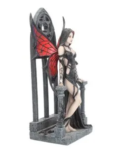 Aracnafaria Gothic Fee Figur 23cm -Outlet-Horror-Shop aracnafaria gothic fee figur aracnafaria gothic fairy figurine gothic deko kaufen 52689 05