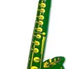 Aufblasbares Saxophon Grün -Outlet-Horror-Shop aufblasbares saxophone gruen inflatable saxophone green 8800189