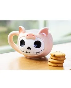 Bacon - Furrybones Keramik Tasse -Outlet-Horror-Shop bacon furrybones keramik tasse bacon furrybones ceramic mug furrybones tassen 51303 03