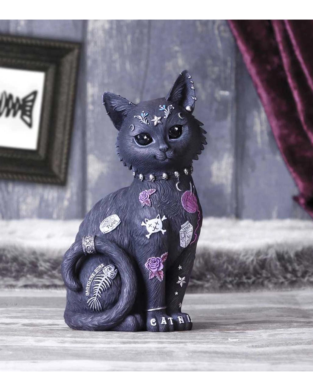 Bad To The Bone Katzenfigur 22cm 9 Bad To The Bone Katzenfigur 22cm – Bild 7