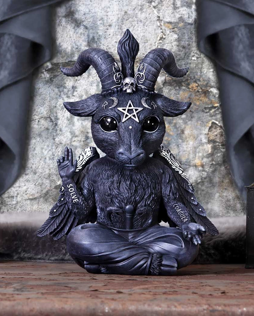 Baphoboo Baphomet Figur 30cm 9 Baphoboo Baphomet Figur 30cm – Bild 7