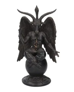 Baphomet Antik Figur Mit Pentagramm
