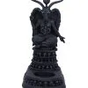 Baphomet's Devotion Teelicht Halter 17cm -Outlet-Horror-Shop baphomets devotion teelicht halter baphomets devotion tea light holder gothic deko 54571 01
