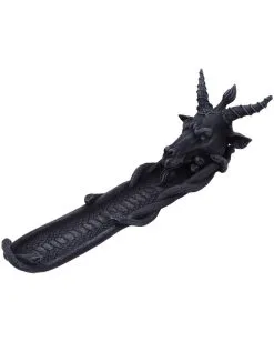 Baphomet's Scent Räucherstäbchen Halter 29cm -Outlet-Horror-Shop baphomets scent raeucherstaebchen halter 29cm baphomets scent incense holder gothic deko 53124 3