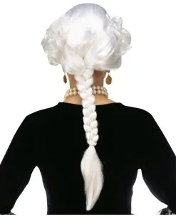 Barock Perücke Josephine 5 Barock Perücke Josephine -Outlet-Horror-Shop barock peruecke josephine rokoko peruecke mit zopf faschingsperuecken online kaufen 17928 02