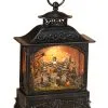 Beleuchtete Laterne Halloween Friedhof 1 Beleuchtete Laterne Halloween Friedhof -Outlet-Horror-Shop beleuchtete laterne halloween friedhof lighted spinning lantern halloween cementery halloween deko 52527