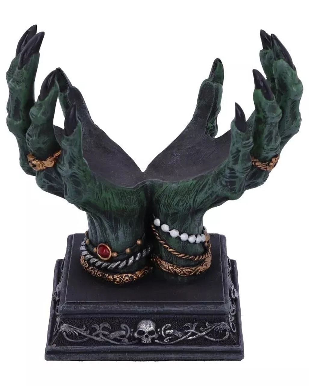 Beyond The Grave Kristallkugelhalter 15cm 3 Beyond The Grave Kristallkugelhalter 15cm