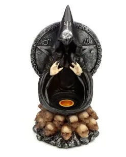 Black Magic Backflow Räucherkegelhalter 19,5cm