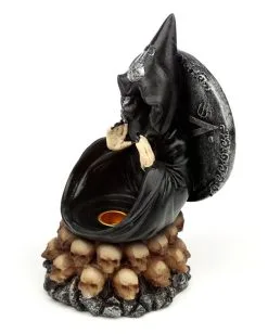 Black Magic Backflow Räucherkegelhalter 19,5cm -Outlet-Horror-Shop black magic backflow raeucherkegelhalter black magic incense cone holder 54610 03