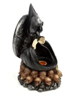 Black Magic Backflow Räucherkegelhalter 19,5cm -Outlet-Horror-Shop black magic backflow raeucherkegelhalter black magic incense cone holder 54610 05