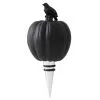 Black Pumpkin Flaschenverschluss -Outlet-Horror-Shop black pumpkin flaschenverschluss halloween und gothic homeware und deko black pumpkin bottle stopper 54569