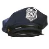Blaue Polizei Mütze -Outlet-Horror-Shop blaue polizeimuetze us police officer hat polizei uniform muetze 17157 1