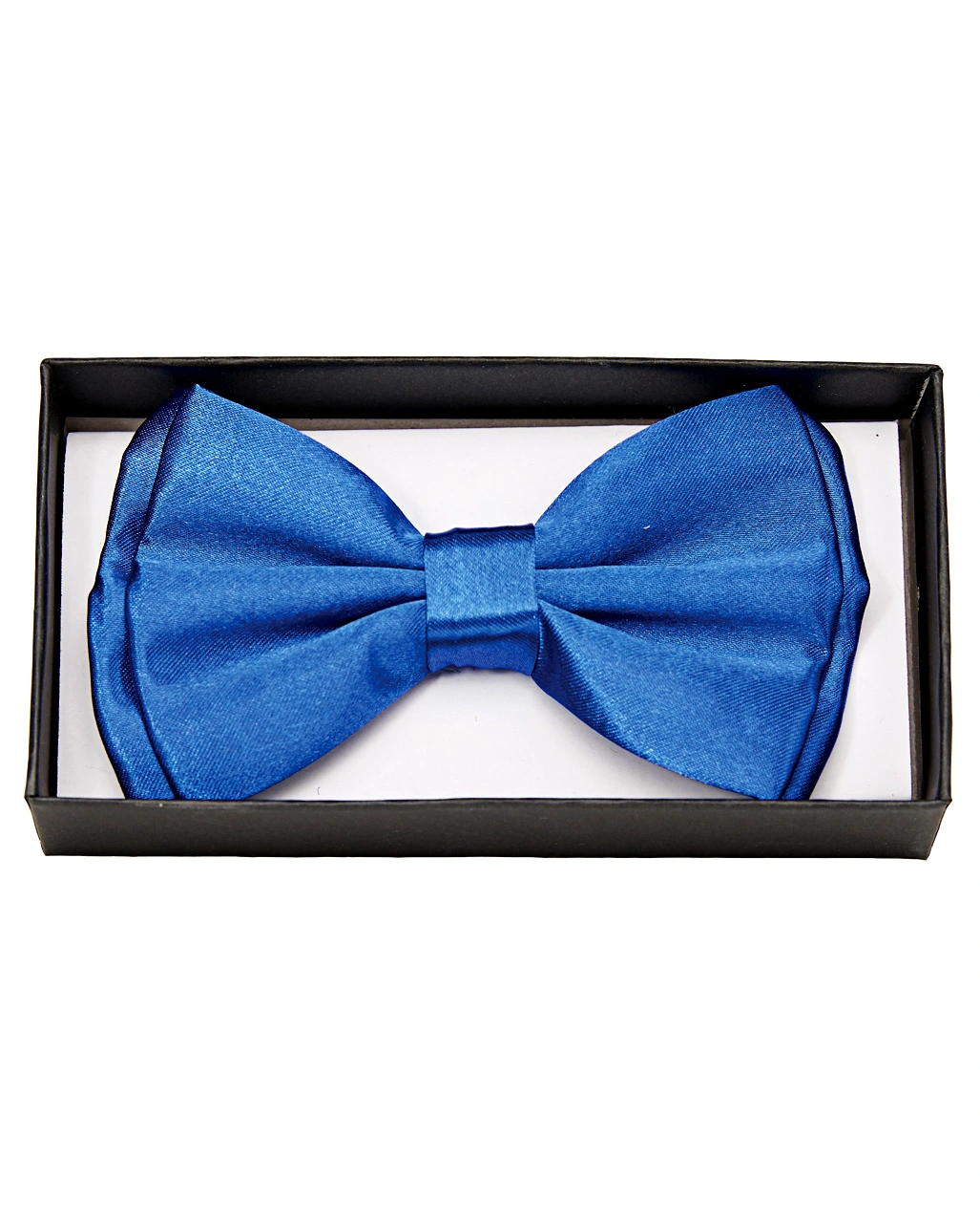 Blaue Satin Fliege Deluxe 3 Blaue Satin Fliege Deluxe