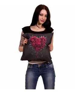 Bleeding Heart Gothic Zierkissen 40x40cm 7 Bleeding Heart Gothic Zierkissen 40x40cm -Outlet-Horror-Shop bleeding heart gothic zierkissen blutendes herz gothic zierkissen gothic wohnaccessoire 54542 03