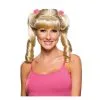 Cheerleader Perücke Blond 1 Cheerleader Perücke Blond -Outlet-Horror-Shop blonde cheerleader peruecke cheerleader wig faschings kostuemzubehoer 16217