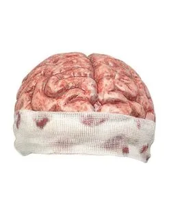 Bloody Brain Cap - Gehirn Kappe -Outlet-Horror-Shop bloody brain cap gehirn kappe blutiges gehirn muetze halloween maske zombie gehirn 53002 02