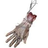 Blutige Hand Mit Stacheldraht -Outlet-Horror-Shop blutige hand mit stacheldarht halloween deko horrorfilm dekoration hand with barbed wire 27356