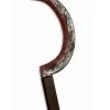 Blutige Sichel Aus Kunststoff -Outlet-Horror-Shop blutige sichel spielzeugwaffe bloddy sickle toy weapon halloween requisite 14570 01