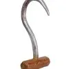 Blutiger Schlachterhaken Polsterwaffe -Outlet-Horror-Shop blutiger schlachterhaken polsterwaffe larp cosplay waffe larp accessoire halloween accessoire kostuem zubehoer bloody foam meat hook 52835