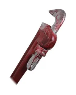 Blutiger Schraubenschlüssel Polsterwaffe -Outlet-Horror-Shop blutiger schraubenschluessel polsterwaffe blutige horror und halloween waffe larp zubehoer 36949 2