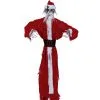 Blutiger Skelett Weihnachtsmann Mit Bewegung 90cm 1 Blutiger Skelett Weihnachtsmann Mit Bewegung 90cm -Outlet-Horror-Shop blutiger skelett weihnachtsmann mit bewegung bloody skeleton santa claus with movement halloween deko 53371