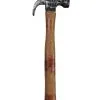 Blutiger Zimmermannshammer Polsterwaffe -Outlet-Horror-Shop blutiger zimmermannshammer polsterwaffe larp cosplay waffe larp accessoire halloween accessoire kostuem zubehoer bloody foam claw hammer 52835