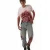 Blutiges Zombie Gedärme T-Shirt -Outlet-Horror-Shop blutiges zombie gedaerme t shirt blutige zombie innereien t shirt spill your guts t.shirt 39057 01