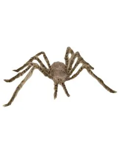 Braune Haarige Spinne Als Halloween Deko 49cm