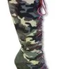 Camouflage Stiefel -Outlet-Horror-Shop camouflage stiefel military stiefel army girl army boots 660307