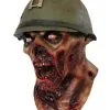 Captain Lester Zombie Maske -Outlet-Horror-Shop captain lester zombie maske soldaten zombie maske dead snow mask halloween maske horror maske 17602 01