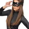 Catwoman Maske DLX -Outlet-Horror-Shop catwoman set catwoman maske halloween kostuem damenkostuem halloween frauenkostuem catwoman verkleidung catwoman outfit batman 20386