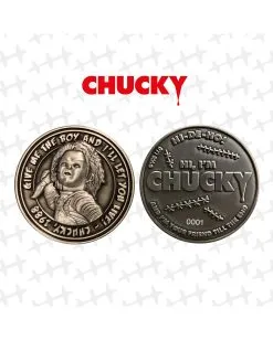 Chucky Limited Edition Sammelmünze -Outlet-Horror-Shop chucky limited edition sammelmuenze chucky limited edition collectible coin 54599 03