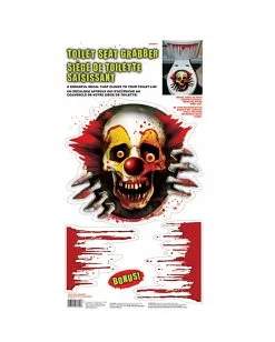 Creepy Clown Klodeckel Aufkleber