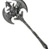 Dämonische Horror Doppelaxt 1 Dämonische Horror Doppelaxt -Outlet-Horror-Shop daemonische doppelaxt als spielzeugwaffe ritterwaffe spielzeugwaffen guenstig kaufen 17935 1