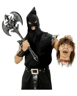 Dämonische Horror Doppelaxt -Outlet-Horror-Shop daemonische doppelaxt als spielzeugwaffe ritterwaffe spielzeugwaffen guenstig kaufen 17935 2