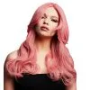 Damen Perücke Nicole Rosa 2 Damen Perücke Nicole Rosa -Outlet-Horror-Shop damen peruecke nicole rosa fever wig nicole ash pink halloween peruecke kostuem accessoire 39640