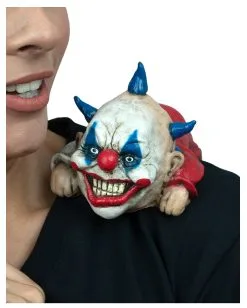 Dammy Horrorclown Buddy Für Die Schulter -Outlet-Horror-Shop damm the clown buddy fuer die schulter dammy horrorclown shoulder buddy halloween kostuemzubehoer 51833 3
