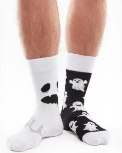 Halloween Geister Socken -Outlet-Horror-Shop dedoles lustige geister socken dedoles ghost good mood socks halloween socken 52460 2