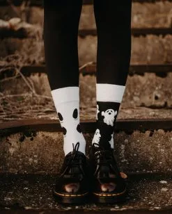 Halloween Geister Socken -Outlet-Horror-Shop dedoles lustige geister socken dedoles ghost good mood socks halloween socken 52460 6