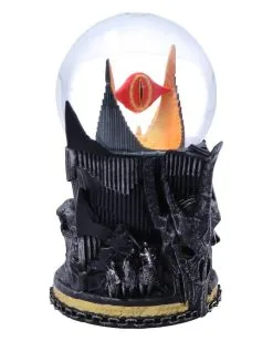 Der Herr Der Ringe Sauron Schneekugel 18cm -Outlet-Horror-Shop der herr der ringe sauron schneekugel 18cm the lord of the rings sauron snow globe herr der ringe merchandise 53995 4