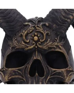 Diabolus Totenkopf 18cm -Outlet-Horror-Shop diabolus totenkopf diabolus totenschaedel diabolus skull gothic deko 54190 05