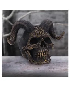 Diabolus Totenkopf 18cm -Outlet-Horror-Shop diabolus totenkopf diabolus totenschaedel diabolus skull gothic deko 54190 07