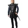 Drachenreiter Prinz Herren Kostüm -Outlet-Horror-Shop drachenreiter prinz herren kostuem dragon rider prince mens costume haus der drachen verkleidung 53697