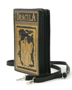 Dracula Buch Handtasche -Outlet-Horror-Shop dracula buch handtasche halloween gothic zubehoer dracula book handbag 53494 3
